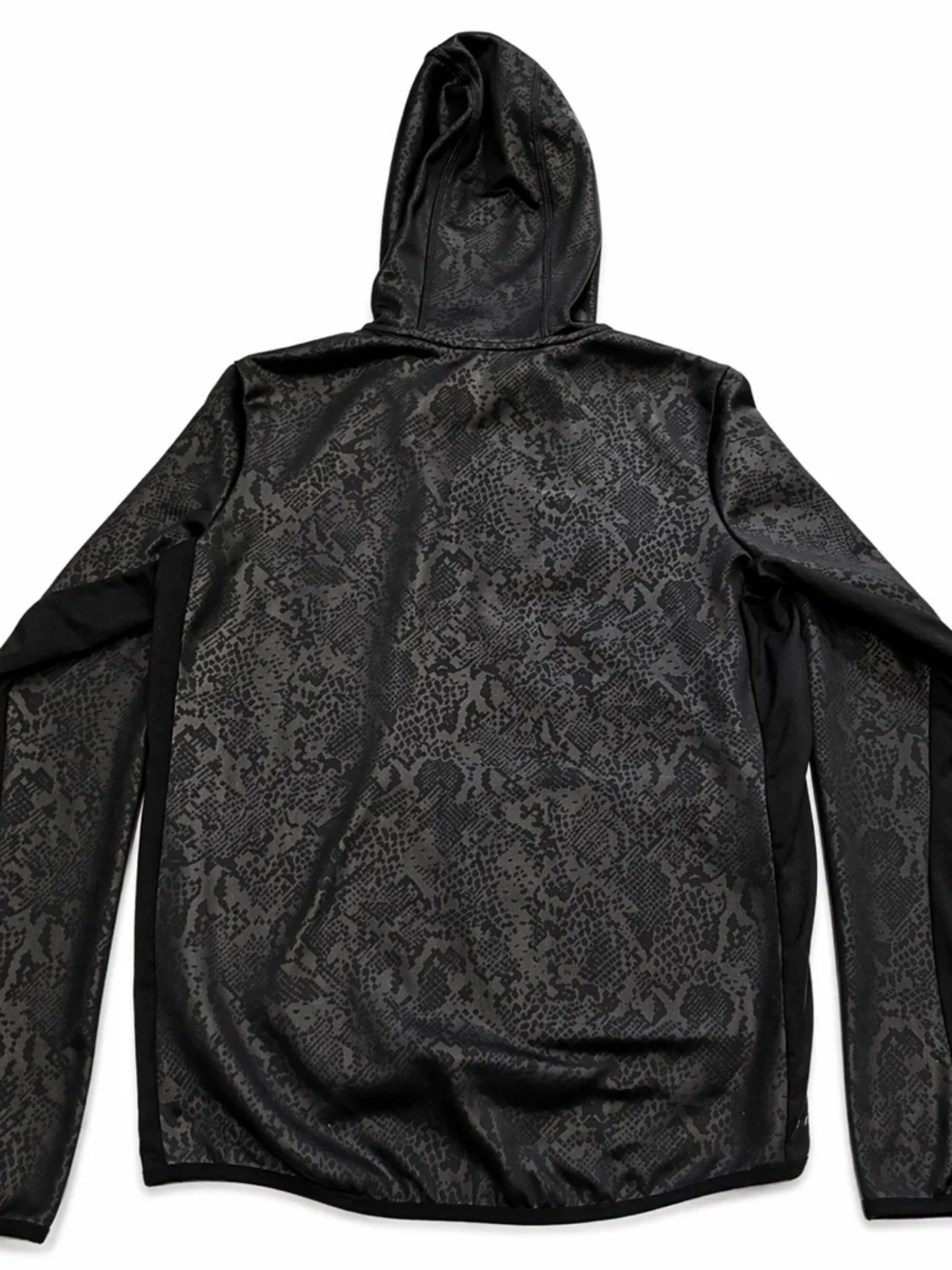 Nike Black Snake-Print Hooded Sweatshirt